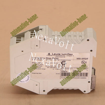 1PCS Leuze LUMIFLEX relay MSI-SR2/F Tested Good#QW