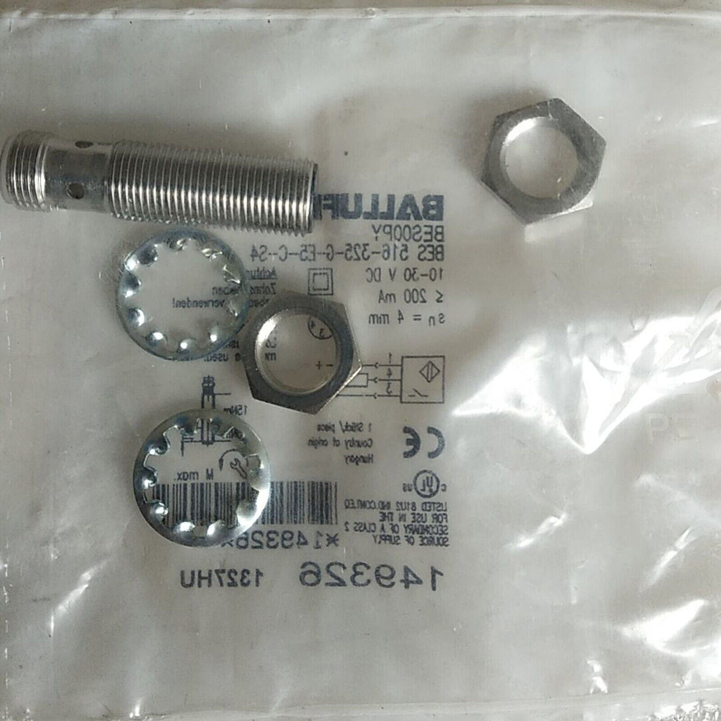 Balluff Proximity Switch BES 516-325-G-E5-C-S4 - BALLUFF