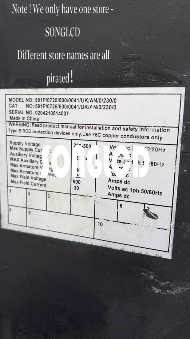 591P 0725/500/0041/UK/AN/0/230/0 Industrial Part - OMRON