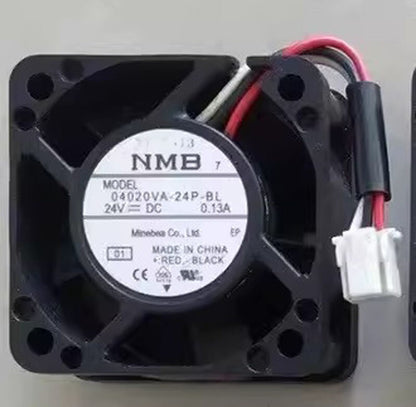 NMB 04020VA-24P-BL DC24V 0.13A 3-Pin Silent Cooling Fan