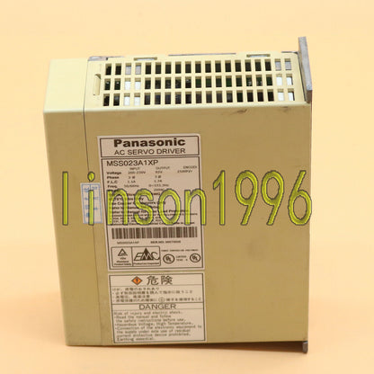 used Panasonic MSS023A1XP Servo Driver - PANASONIC
