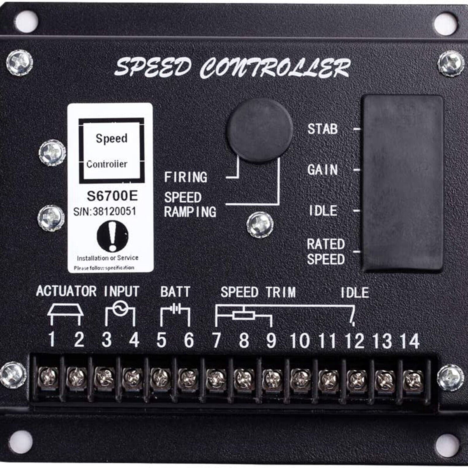 CUMMINS S6700E Generator Speed Controller - High Efficiency, Stable Performance, Customizable Settings - CUMMINS