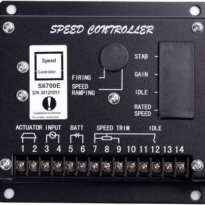 CUMMINS S6700E Generator Speed Controller - High Efficiency, Stable Performance, Customizable Settings - CUMMINS