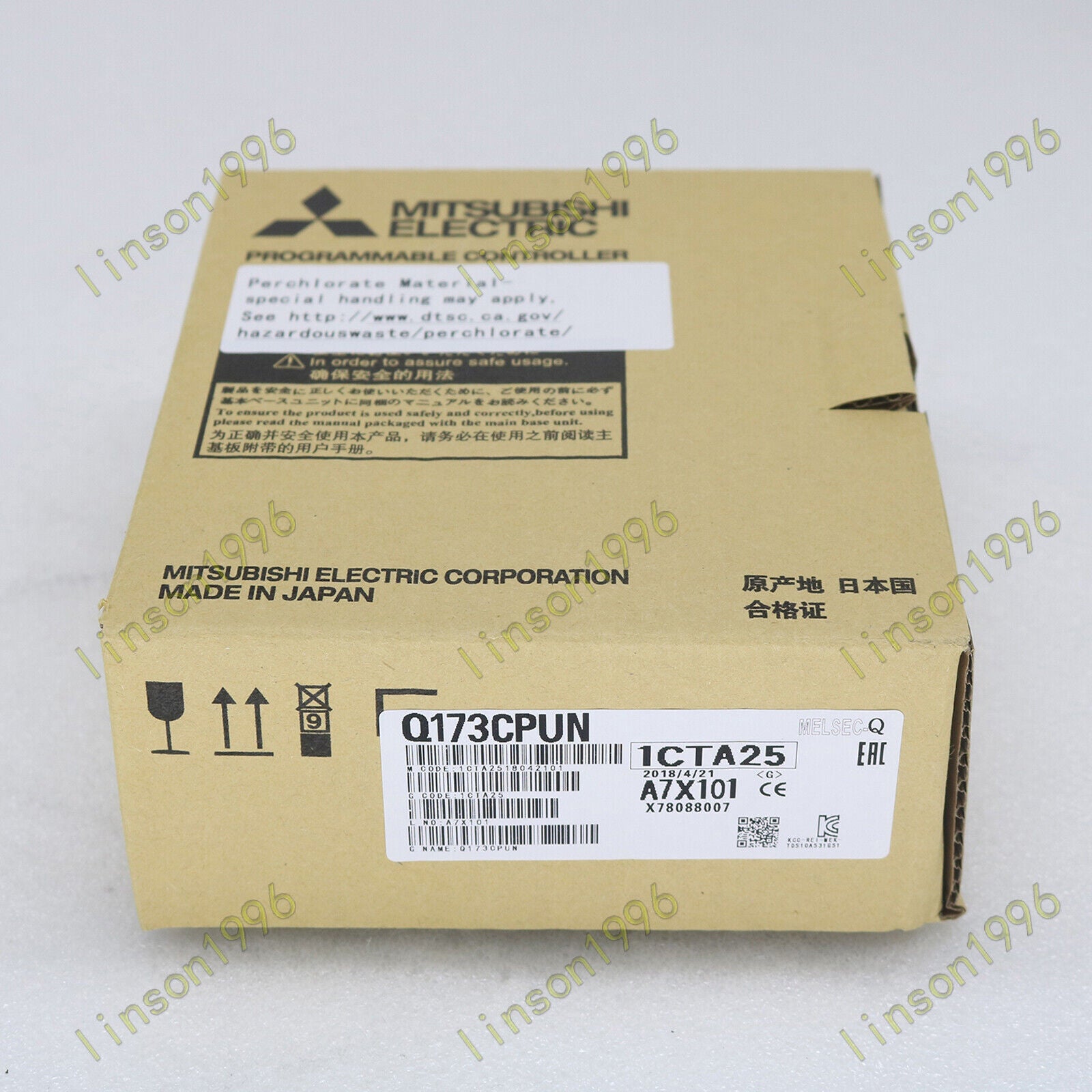 New Mitsubishi Motion Controller Q173CPUN One Year - MITSUBISHI
