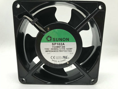 1pcs  SUNON 1123MBT.GM 12038 SP102A 115V-50/60Hz 0.17/0.16AMP cooling fan
