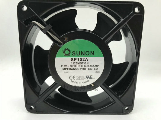 1pcs  SUNON 1123MBT.GM 12038 SP102A 115V-50/60Hz 0.17/0.16AMP cooling fan