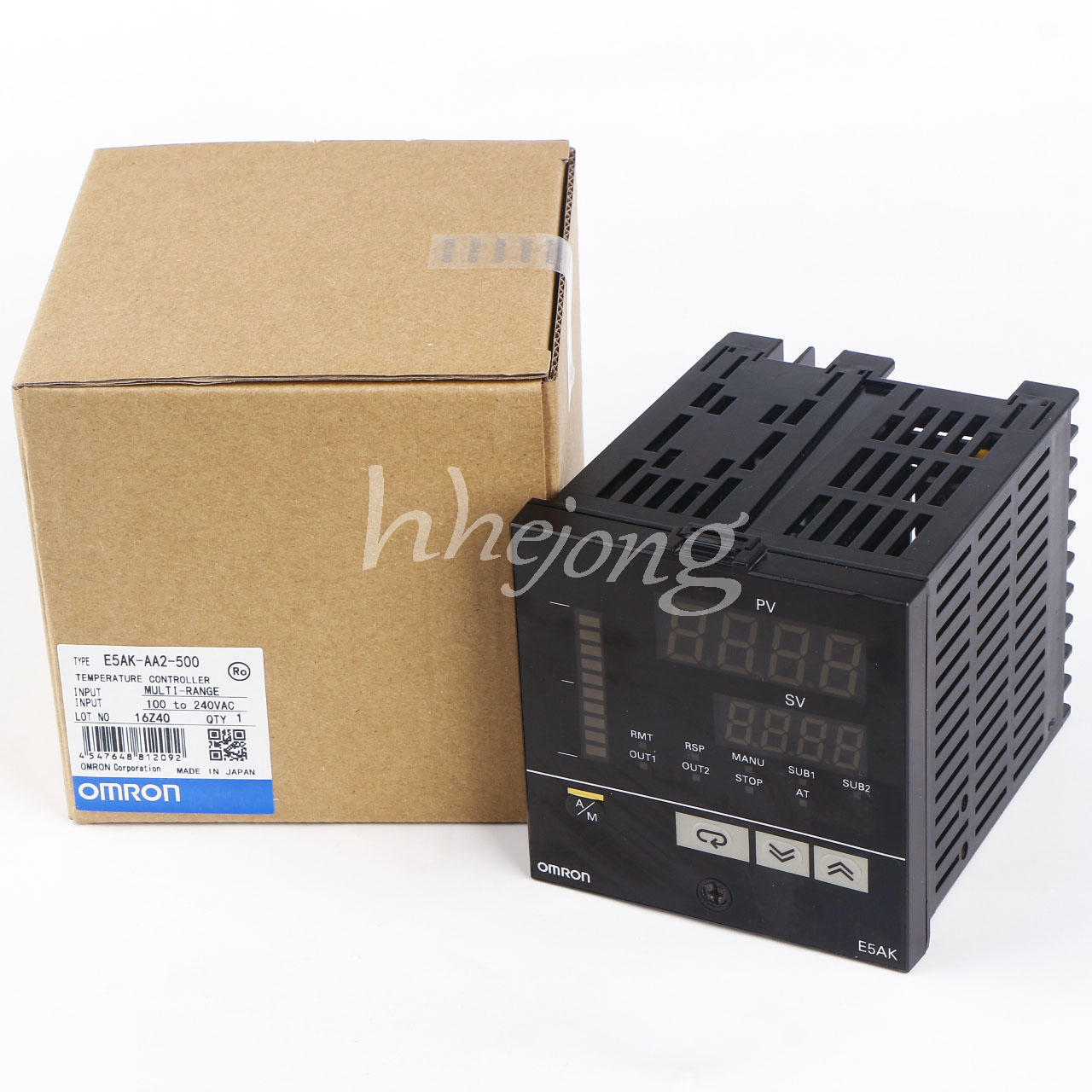 Omron Temperature Controller E5AK-AA2-500 - OMRON