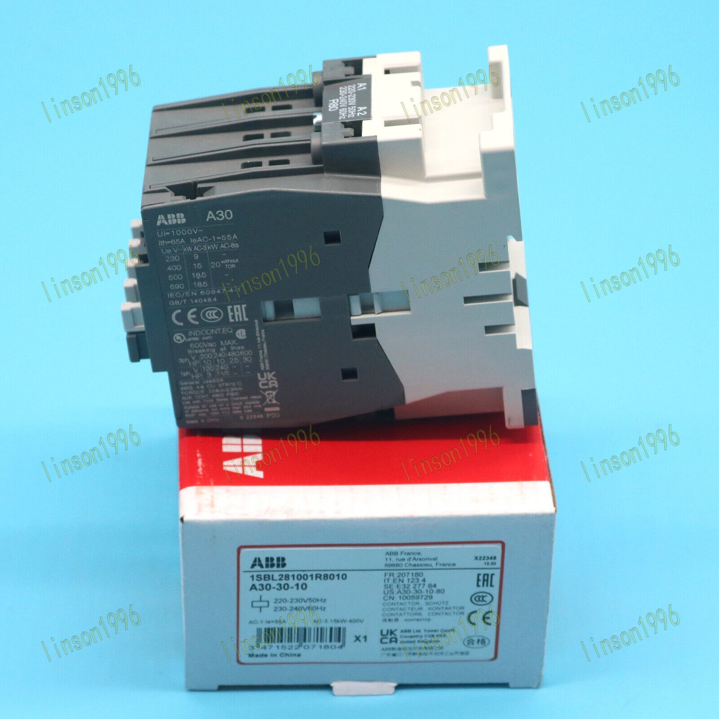 ABB A30-30-10 AC220V AC Contactor Spot Stock - ABB