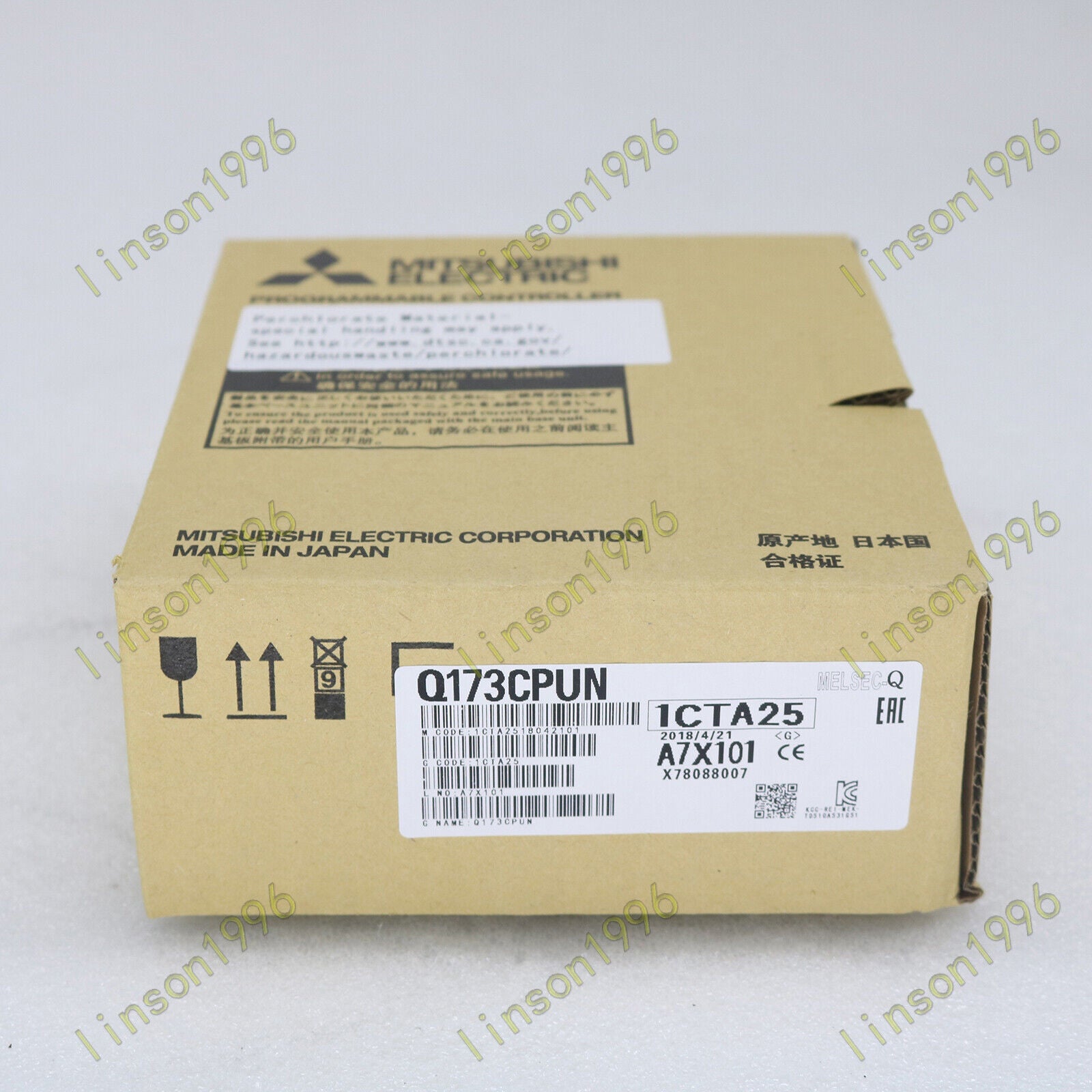 New Mitsubishi Motion Controller Q173CPUN One Year - MITSUBISHI