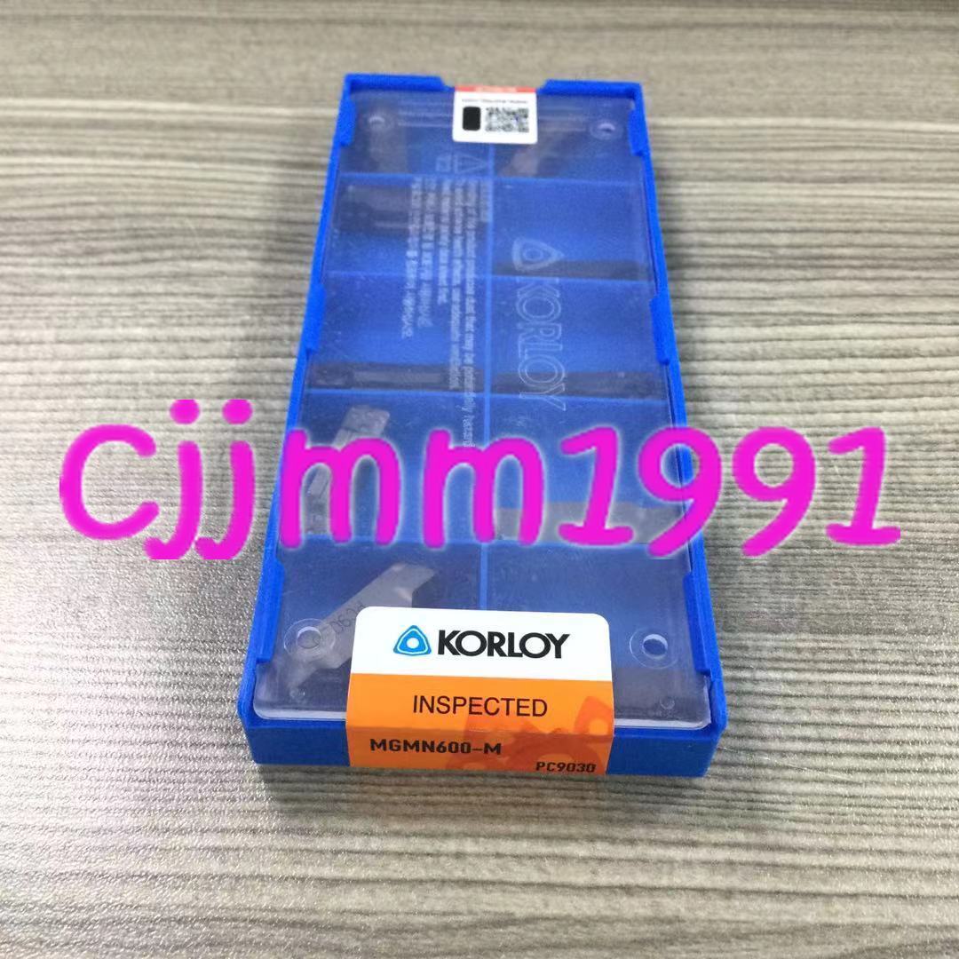 new 10PCS/box   KORLOY CNC MGMN600-M PC9030