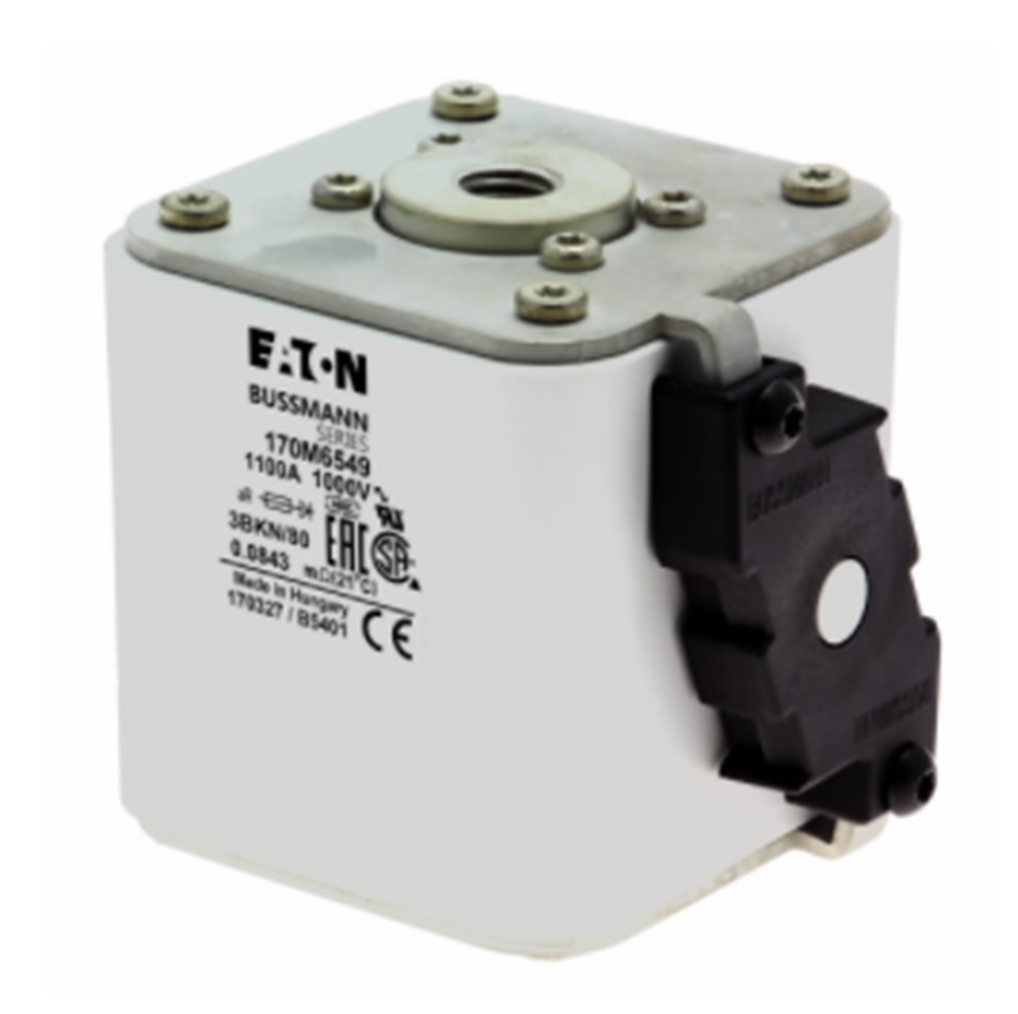 Eaton Busseman 170M6549 1100A 1000V 170M Series 250V-2500V Fixed Type 170M6549 Fuse - EATON BUSSEMAN