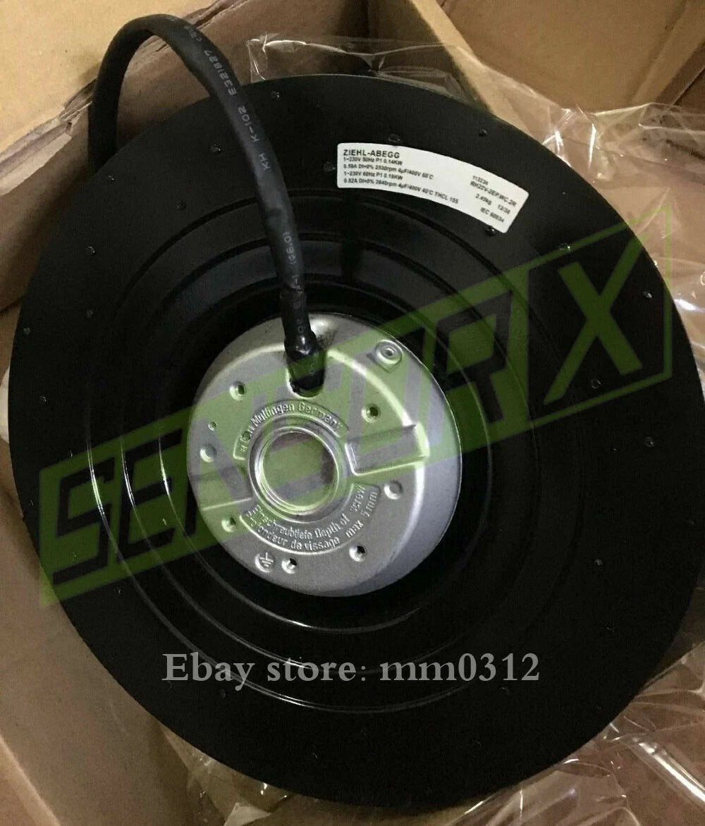 1pcs ZIEHL-ABEGG RH22V-2EP.WC.2R 230V 0.59A 0.14KW fan~