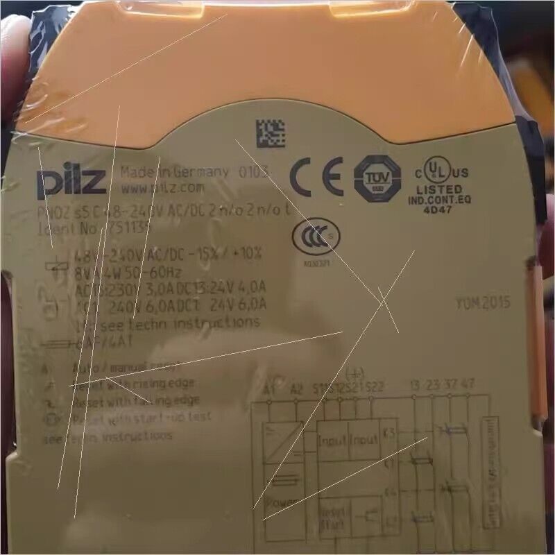 new 1pcs 750135 PILZ Safety Relay PNOZ S5 48-240VACDC 2 2 T - PILZ