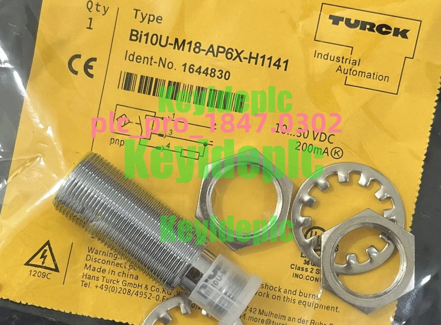 1PCS TURCK BI10U-M18-AP6X-H1141 Proximity Switch Fast delivery #k