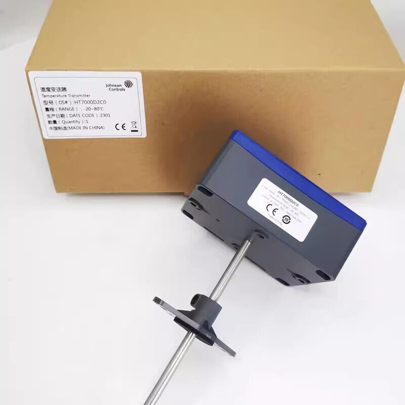 new 1pcs Johnson HT7000D2C0 -20~80℃ 4~20mA Duct Temperature Transmitter Sensor - JOHNSON