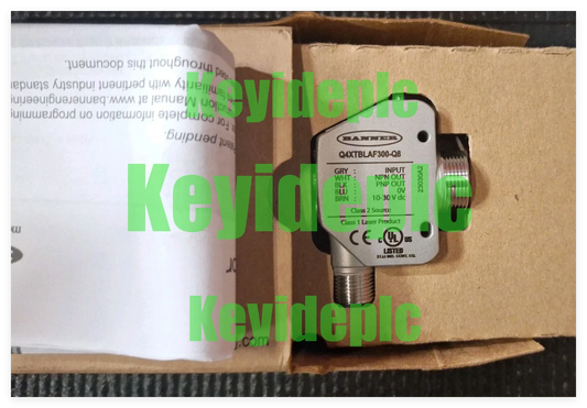 1PCS BANNER Q4XTBLAF300-Q8 94118 10-30VDC Fast #ke