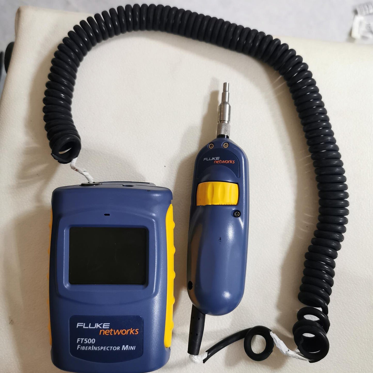 used one Networks FT500 Fiber Scope Video Microscope Fiber Inspector