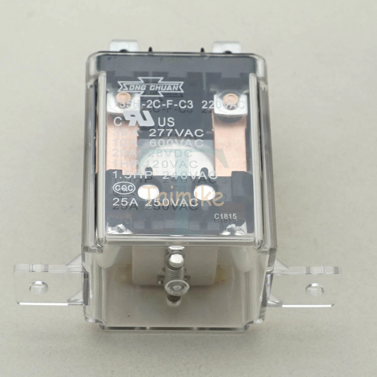 735H-2C-F-C3 220VAC Songchuan Power Relay 25A 8 Pins x 1PC
