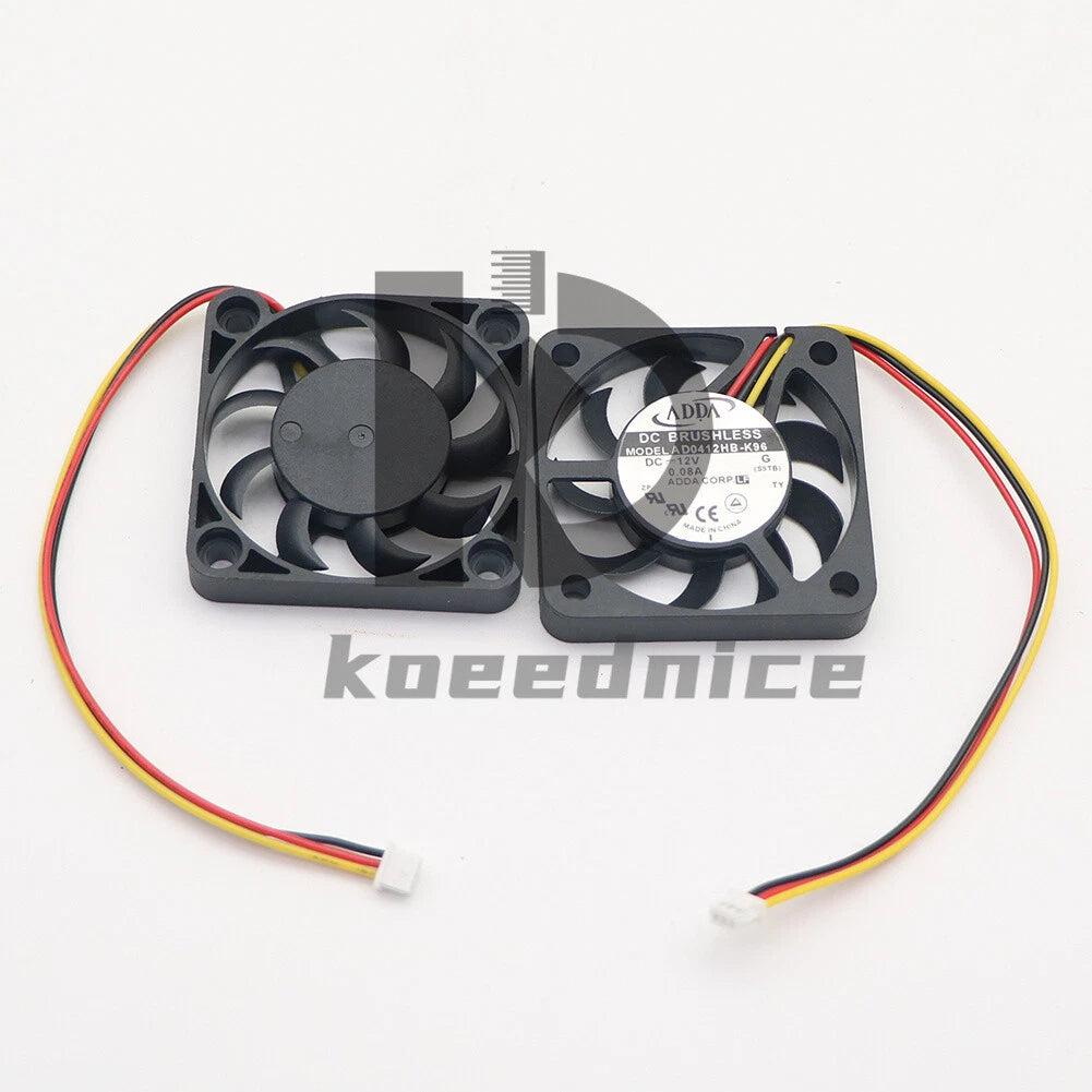 10Pcs AD0412HB-K96 Computer fan 12V 0.08A 40*40*7mm 3wire #US