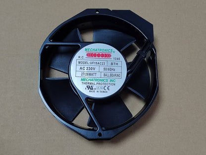 new Mechatronics UF15AC23BTH 230V 27 26W 17238 Cabinet cooling fan