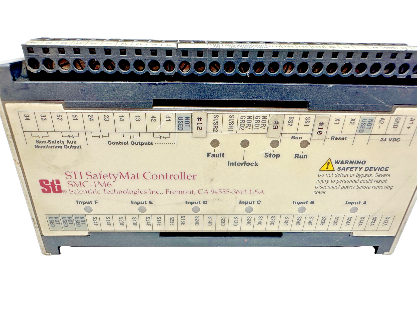 used STI SMC-1M6 SafetyMat Controller - STI