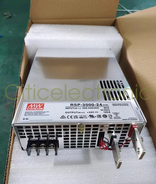 Mean Well RSP-3000-24 AC/DC Switching Power Supply Module Unit 200-240VAC 20A