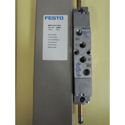 FESTO MFH-5/3E-1/8-B 30483 Solenoid Valve - FESTO