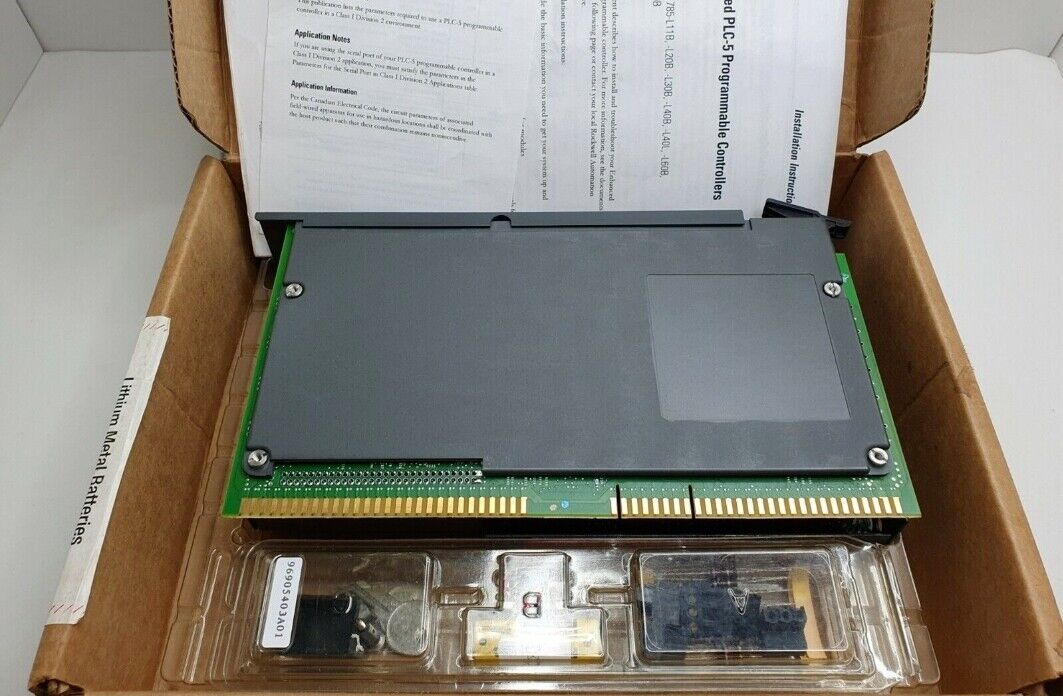 1785-L80B Allen-Bradley Rev K01 Rev D PLC-5 Processor - ALLEN-BRADLEY