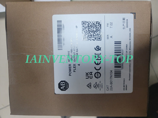 Allen Bradley New AC Drive 22A-B017N104 4, 3.7 KW, 5 HP - ALLEN BRADLEY