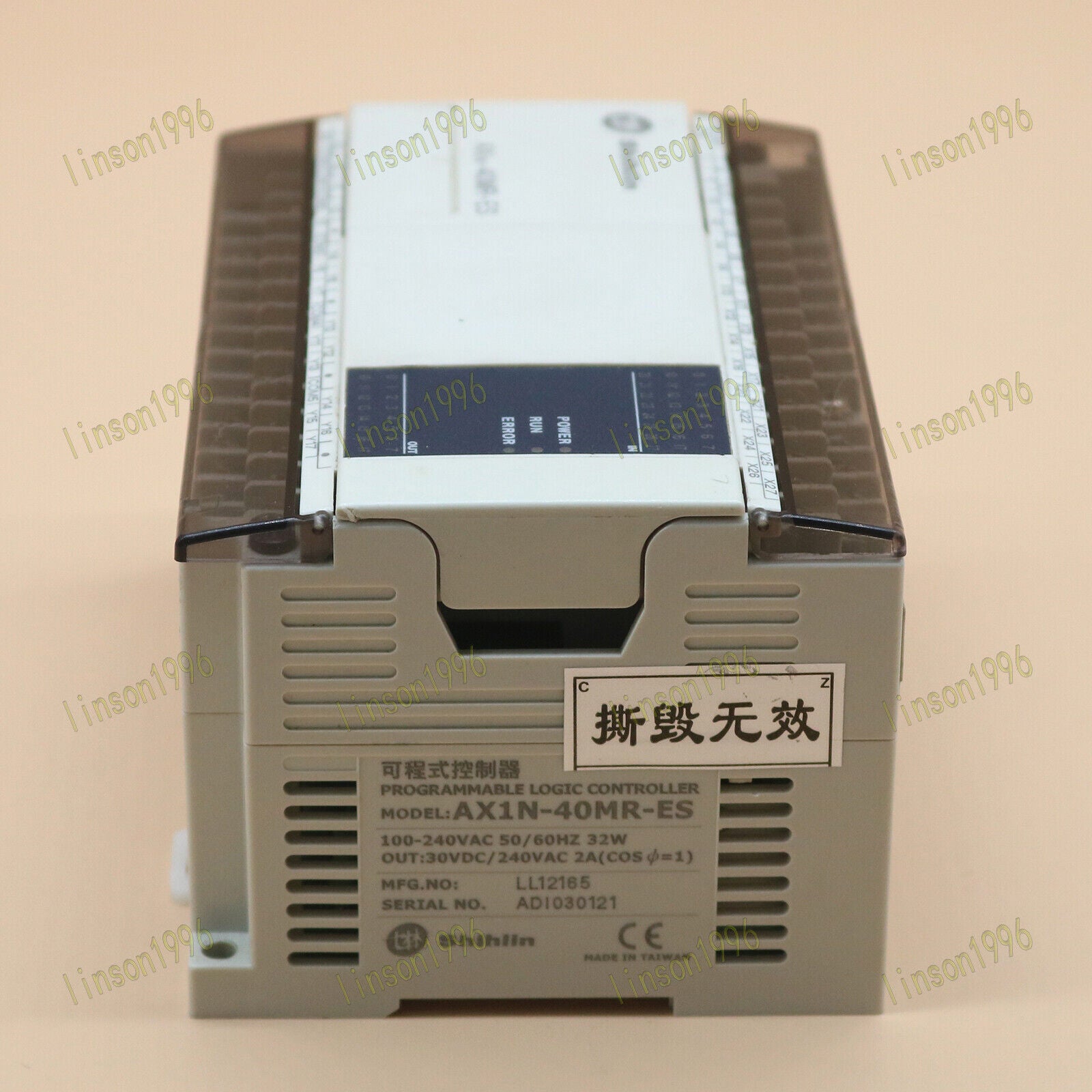 used 1PC  For Shihlin PLC programmable controller AX1N-40MR-ES Shihlin