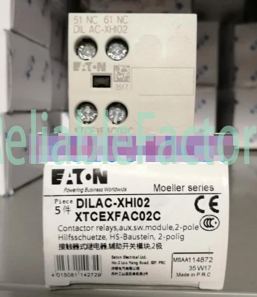 1PC EATON MOELLER DILAC-XHI02 free shipping