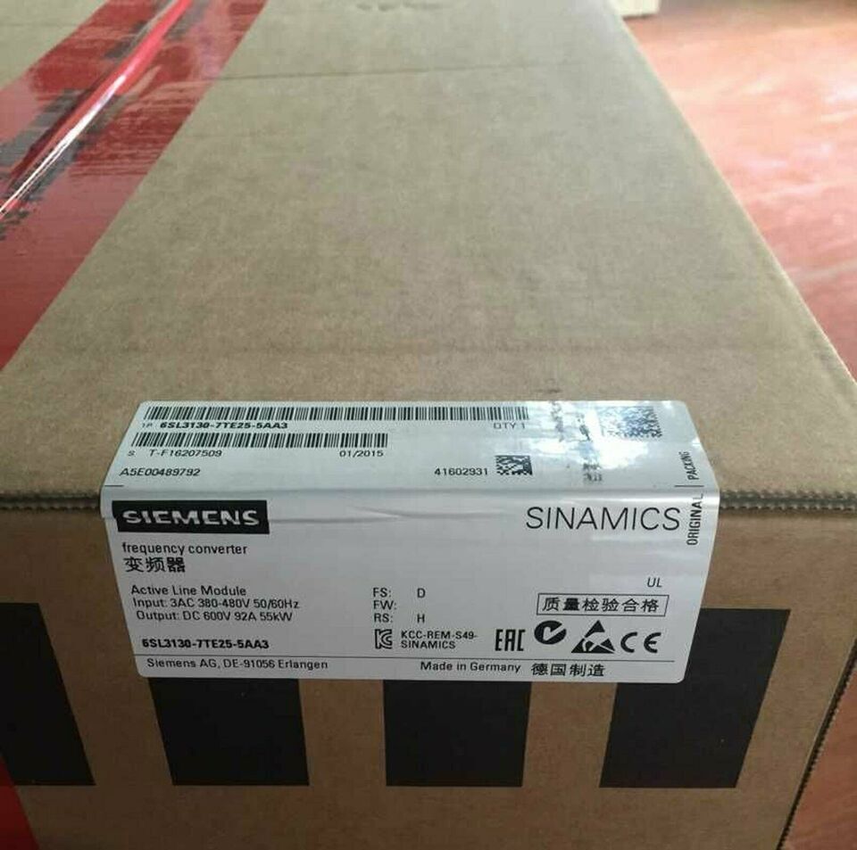 new 1PC  Siemens 6SL3130-7TE25-5AA3 6SL3 130-7TE25-5AA3 ping