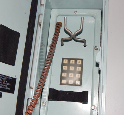 Used Weatherproof Telephone STC Defense System - STC DEFENSE SYSTEMS