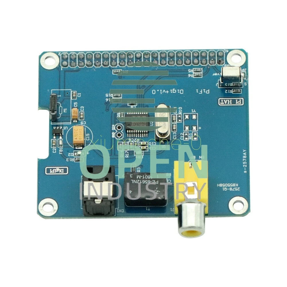 HIFI PIFI Digital Sound Card SPDIF I2S Optical Fiber Module for Raspberry pi M8