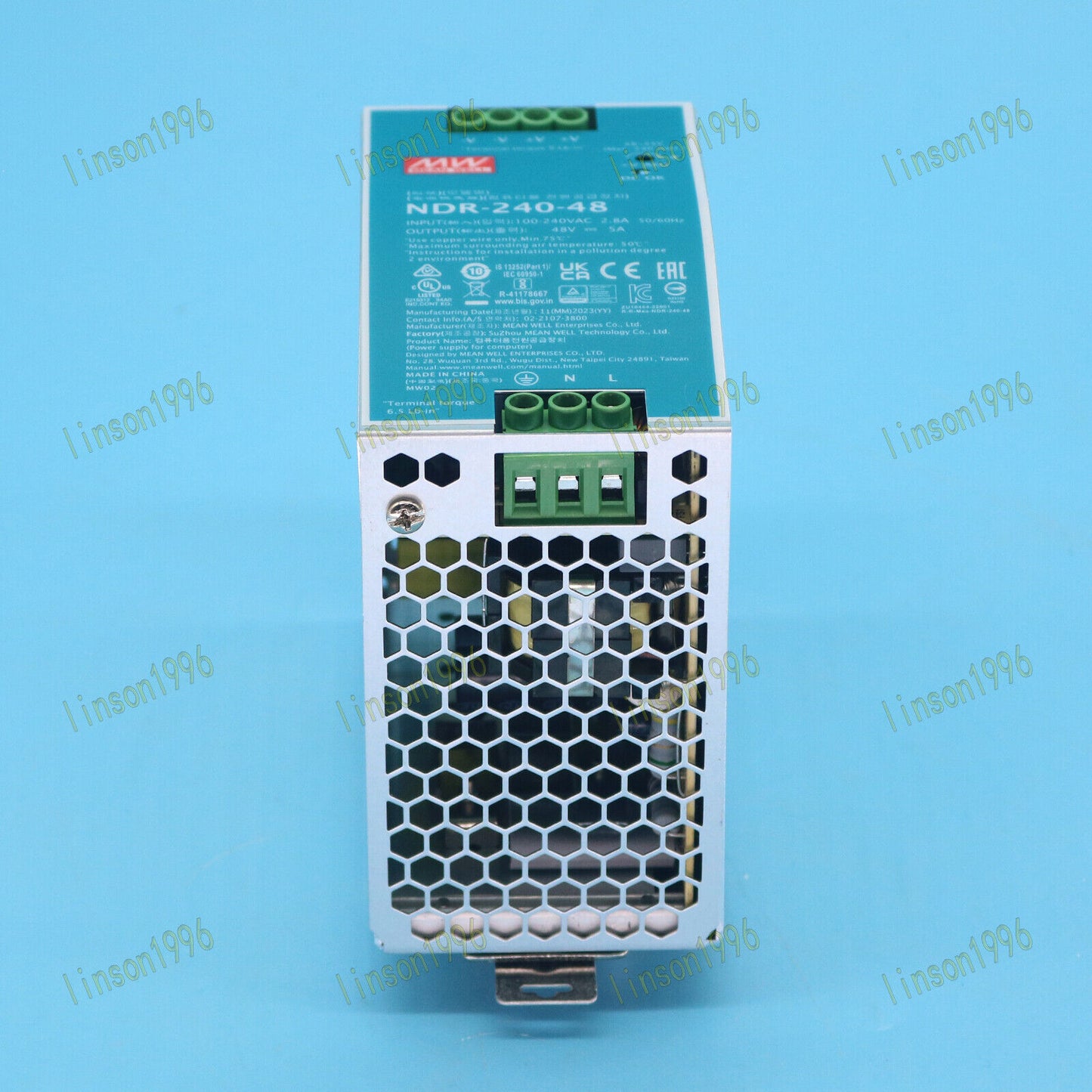 Mean Well Power Supply NDR-240-48 48V 5A Fast Delivery - MEAN WELL