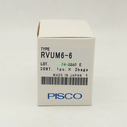 2PCS/Box PISCO RVUM6-6