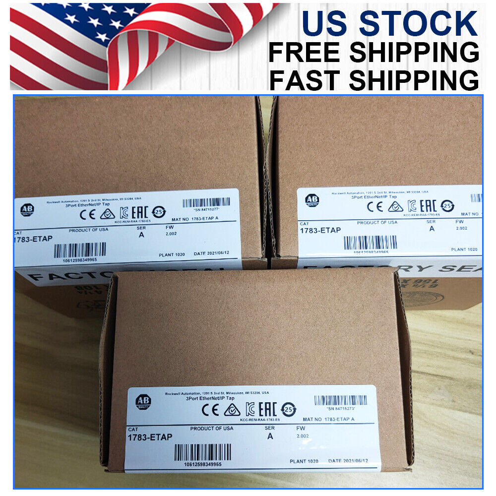 Allen Bradley 3-Port Ethernet/IP Tap Switch 1783-ETAP SER A - ALLEN BRADLEY