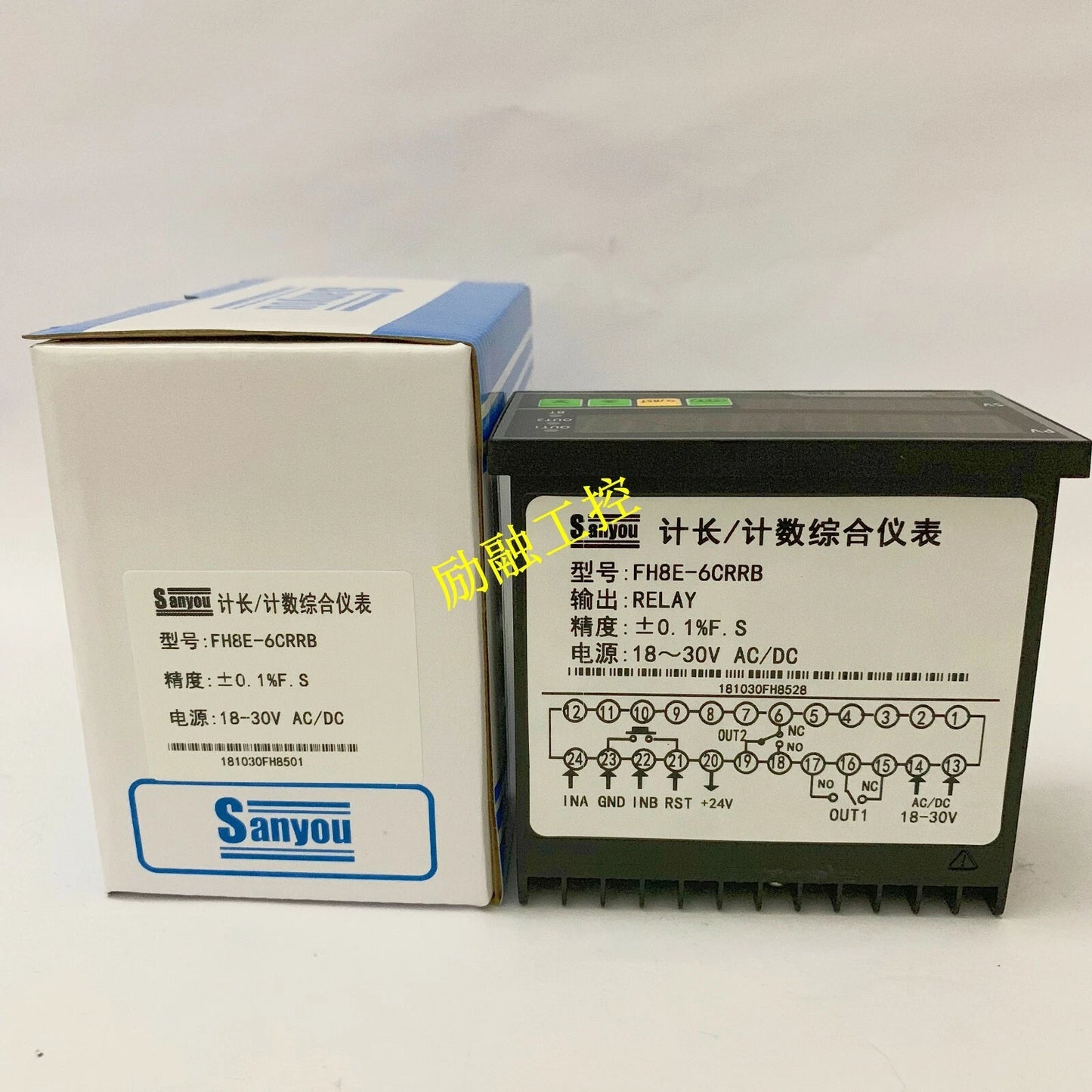 1pcs sanyou FH8E-6CRRB metering / counting integrated meter