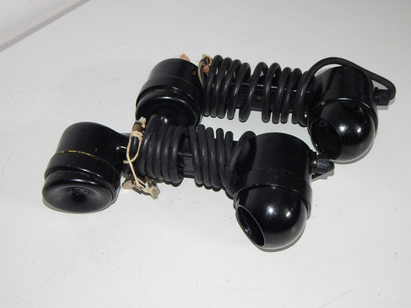 Used WWII US Army Field Telephone TS-10-G Handset ~1944 - US ARMY