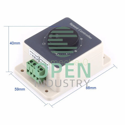 Waterproof DC 10-60V 20A Motor PWM Speed Controller Pulse Width Modulator