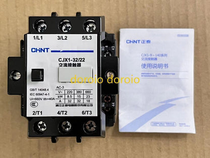 1PC  FOR Chint Contactor CJX1-32/22 24V 110V