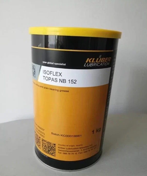 KLUBER Lubrication ISOFLEX TOPAS NB 152 Grease 1Kg ( 2.2 LB) NB152 free ship