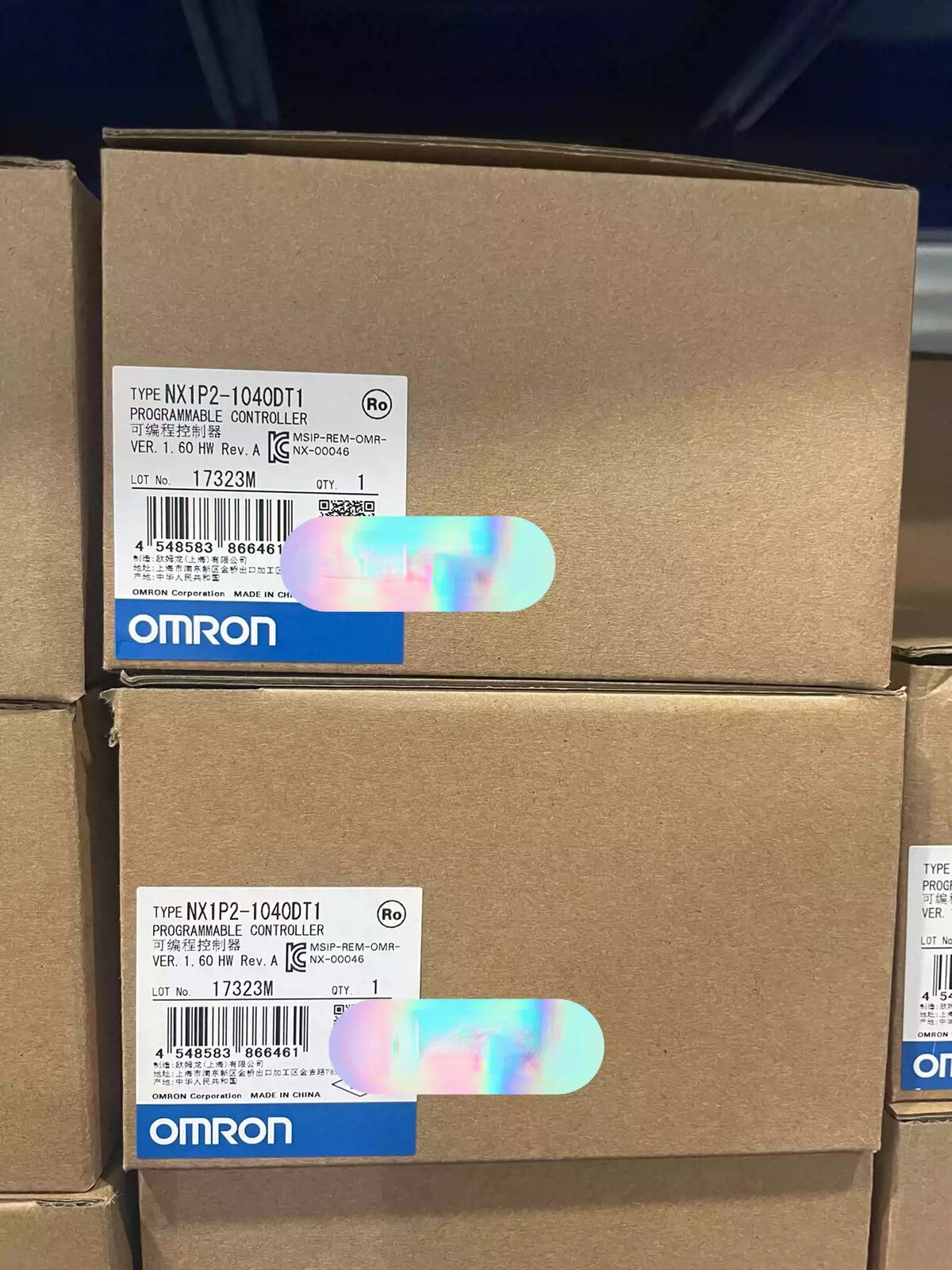 new Omron NX1P2-1040DT1 Programmable Controller - KOEED