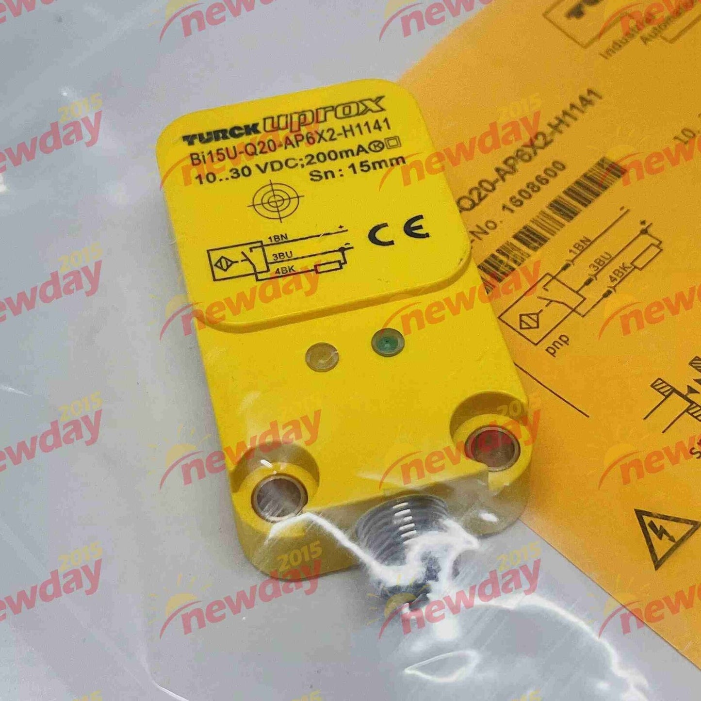 BI15U-Q20-AP6X2-H1141 Proximity Switch Sensor PNP - BI