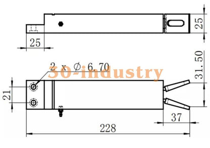 New CHK-CM22II-C Injection Manipulator SATR Vacuum Pneumatic Clamp - BRAND NAME