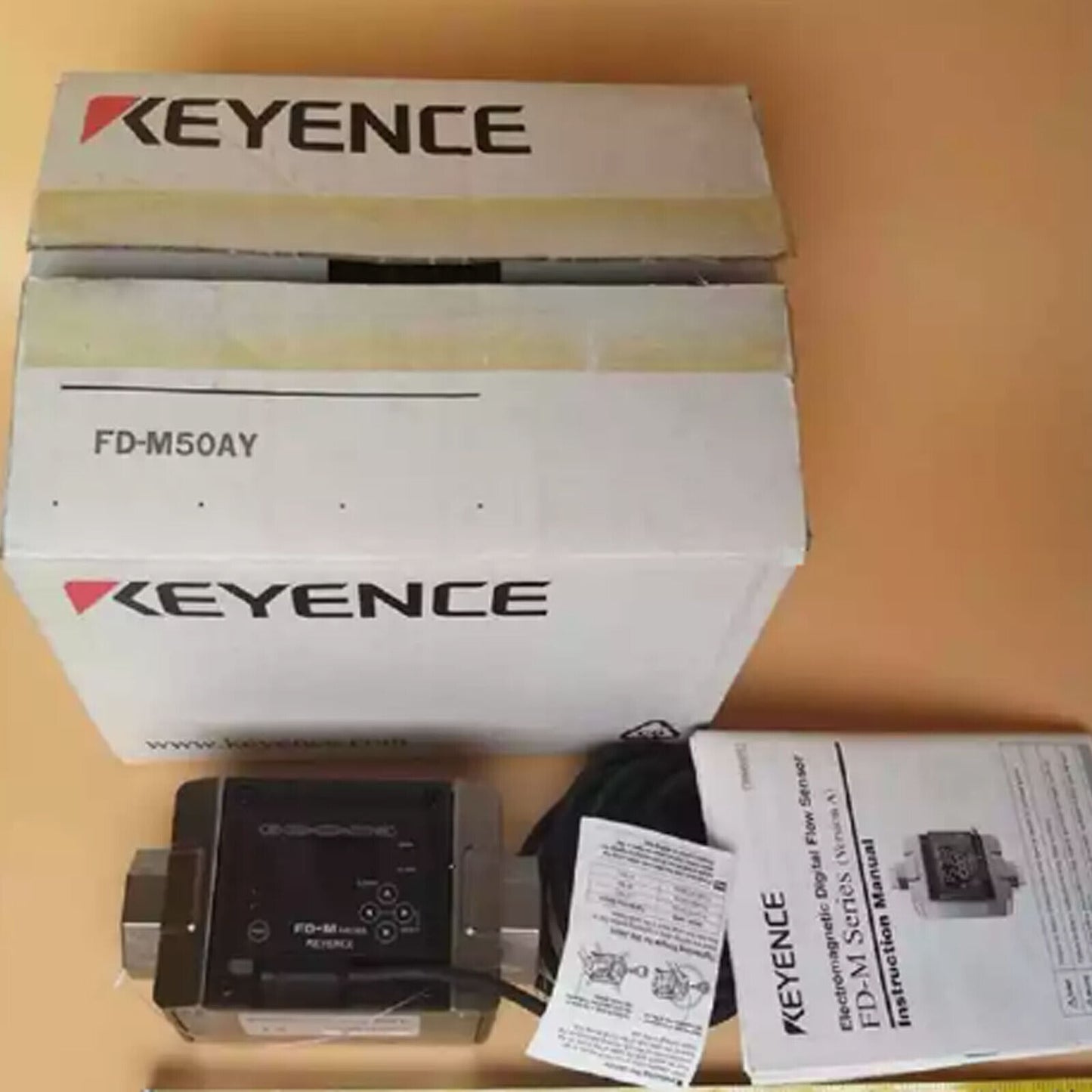 new 1PC KEYENCE Flowmeter sensor FD-M50AY - KEYENCE