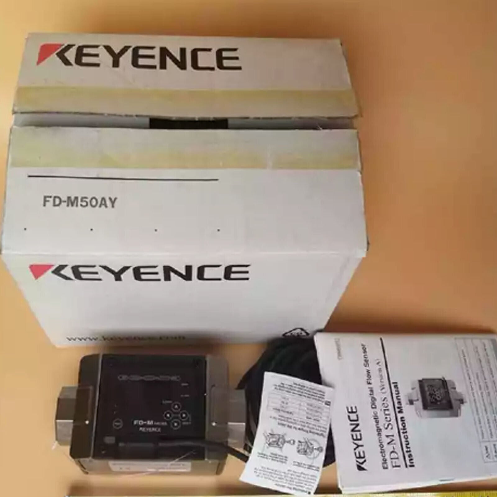 new 1PC KEYENCE Flowmeter sensor FD-M50AY - KEYENCE