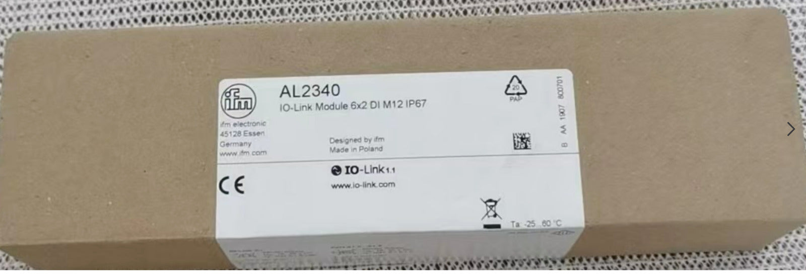AL2340 IFM AL2340 IO-Link Master Station - IFM