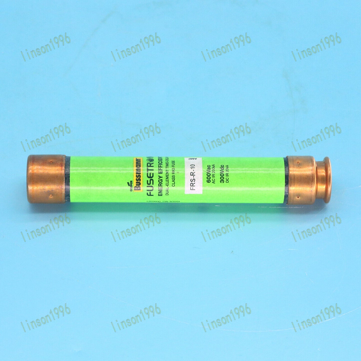 5PCS Bussmann FRS-R-10 600V 10Amp Fusetron Dual Element Time-Delay Fuse - BUSSMANN