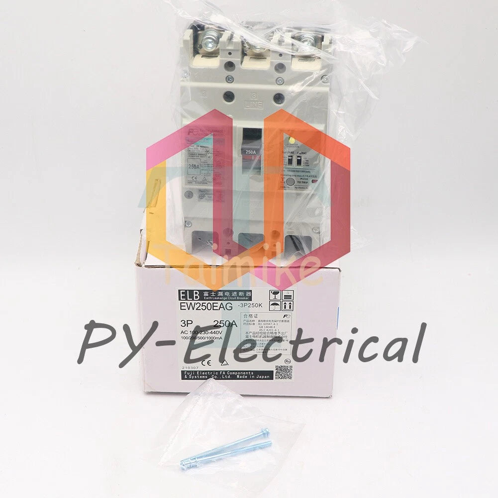 Fuji EW250EAG 3P 250A EW250EAG-3P250 Breaker (1PCS)